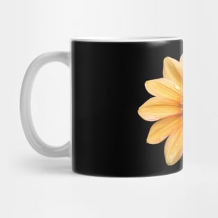 Single Orange Flowering Dahlia - Large Flower Mug